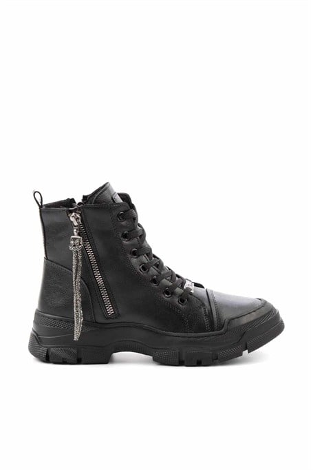 Siyah  Kadın Bot & Bootie K02566008009