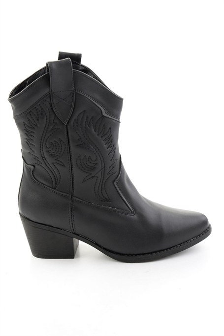Siyah  Kadın Bot & Bootie K02586888809