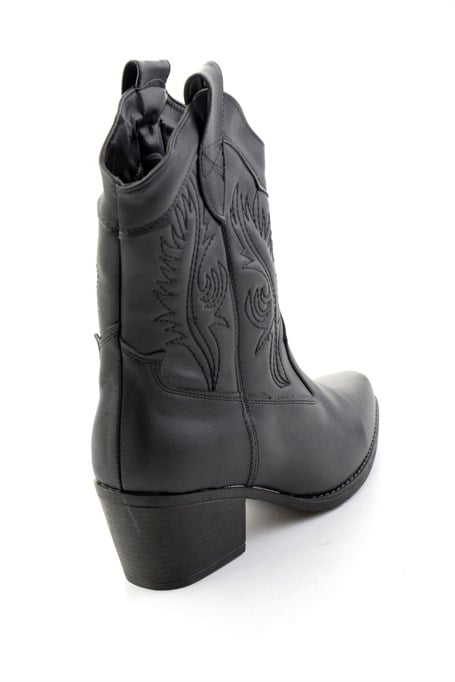 Siyah  Kadın Bot & Bootie K02586888809