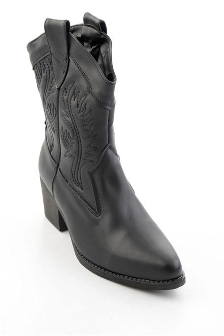 Siyah  Kadın Bot & Bootie K02586888809