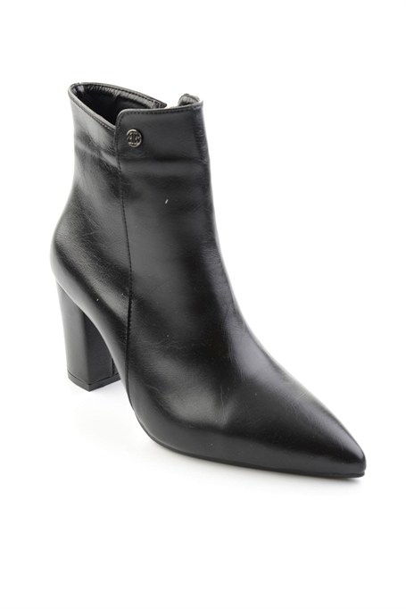 Siyah  Kadın Bot & Bootie K02823051909