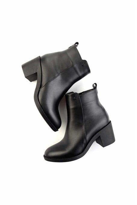 Siyah  Kadın Bot & Bootie K02826081509