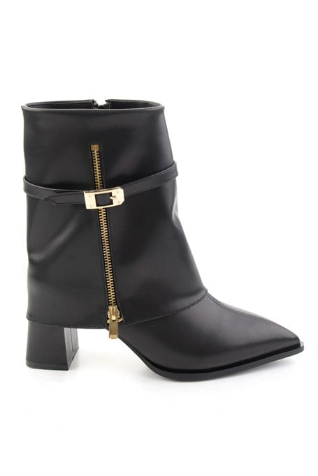 Siyah  Kadın Bot & Bootie K02843010309