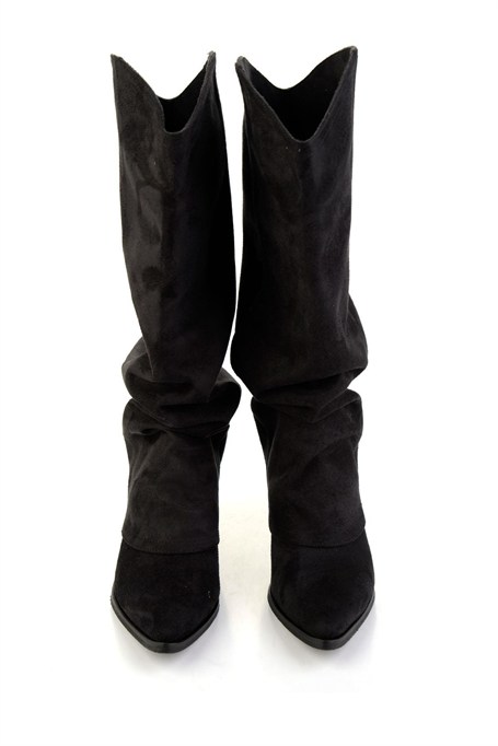 Siyah  Kadın Bot & Bootie K03606060472