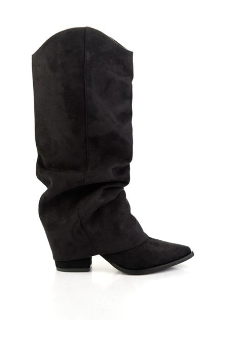 Siyah  Kadın Bot & Bootie K03606060472