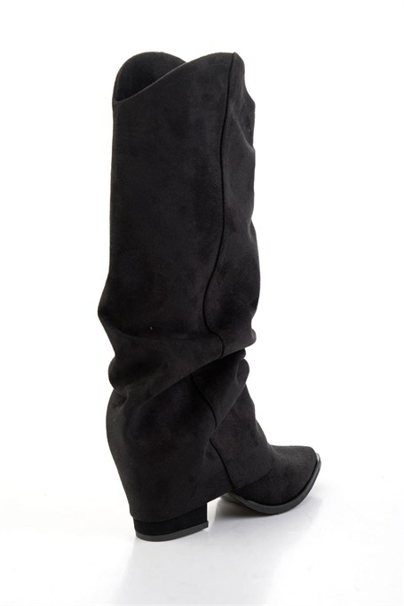 Siyah  Kadın Bot & Bootie K03606060472