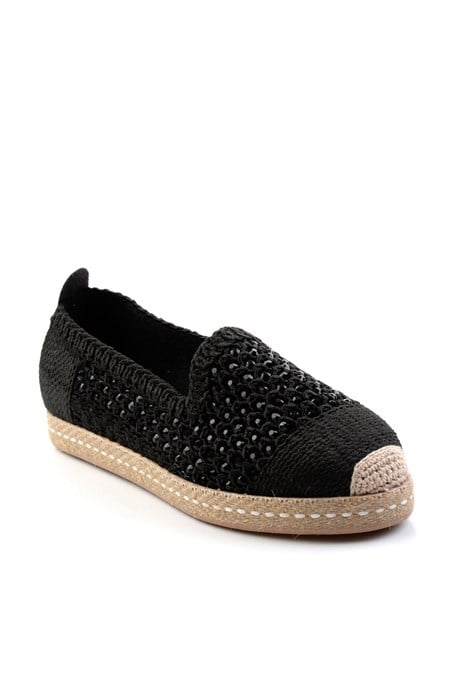 Siyah  Kadın Espadril K01117090416