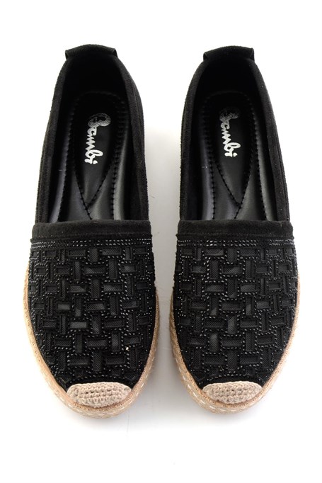 Siyah  Kadın Espadril K01117090802
