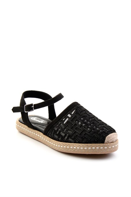 Siyah  Kadın Espadril K01117090902