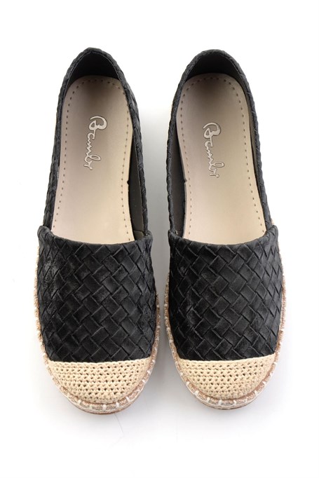 Siyah  Kadın Espadril K01125010471