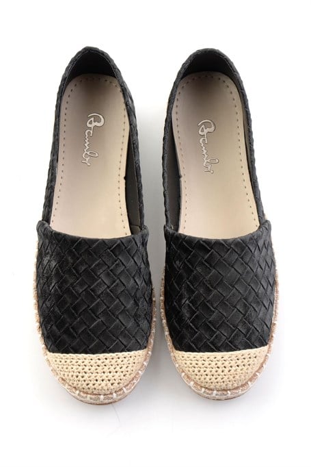 Siyah  Kadın Espadril K01125010471