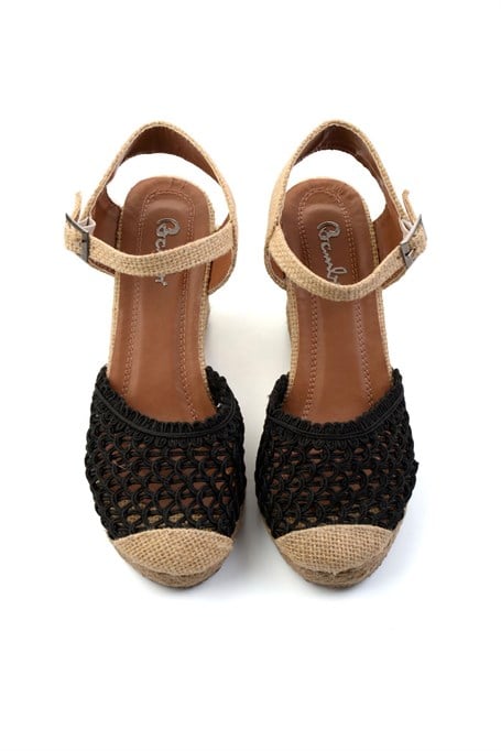 Siyah  Kadın Espadril K01874414028