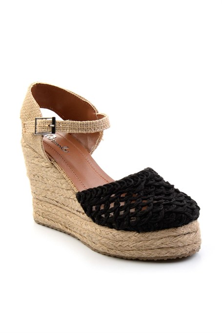 Siyah  Kadın Espadril K01874414116