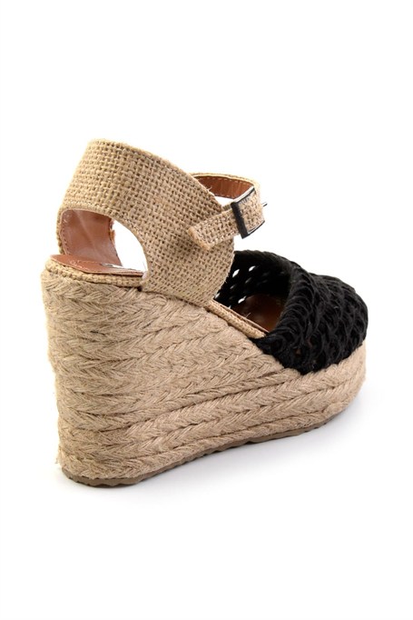 Siyah  Kadın Espadril K01874414116