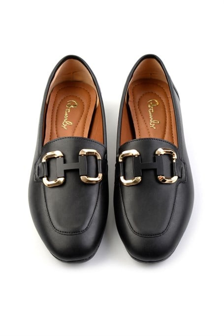 Siyah  Kadın Loafer Ayakkabı K01140003809
