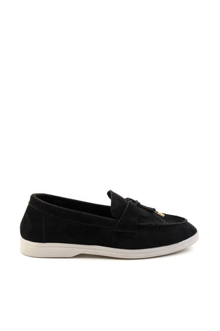 Siyah  Kadın Loafer Ayakkabı K01140004672