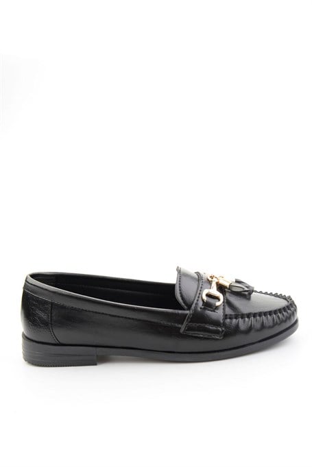 Siyah  Kadın Loafer Ayakkabı K01140006242