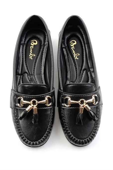 Siyah  Kadın Loafer Ayakkabı K01140006242