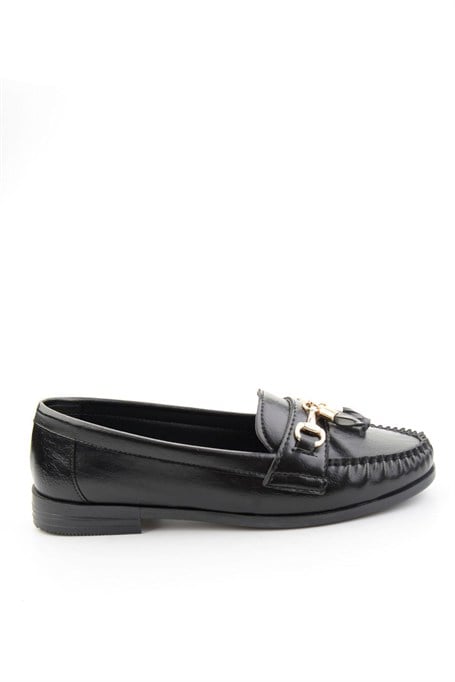 Siyah  Kadın Loafer Ayakkabı K01140006242