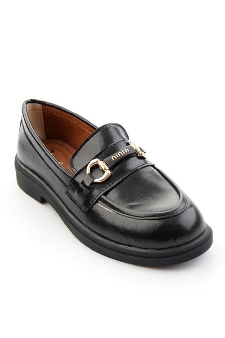 Siyah  Kadın Loafer Ayakkabı K01140006342