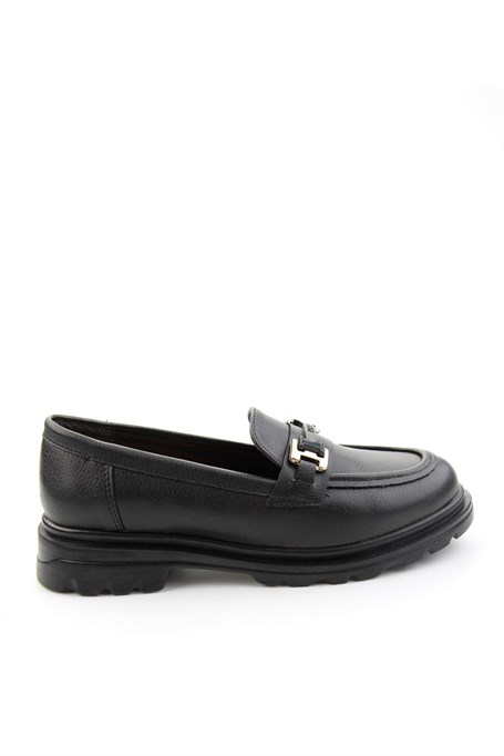 Siyah  Kadın Loafer Ayakkabı K01179828109