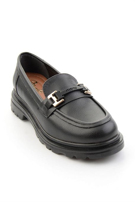 Siyah  Kadın Loafer Ayakkabı K01179828109