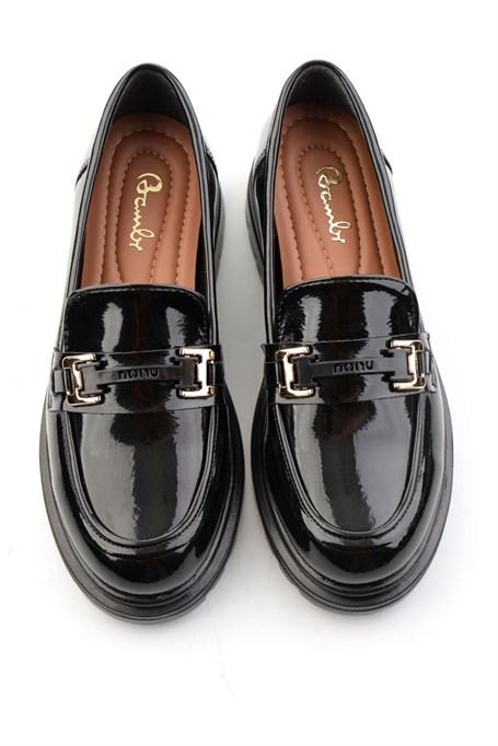 Siyah  Kadın Loafer Ayakkabı K01179828112