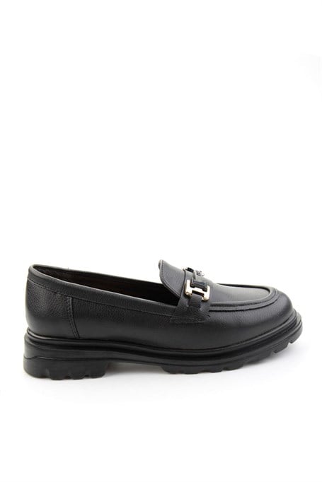 Siyah  Kadın Loafer Ayakkabı K01179828109