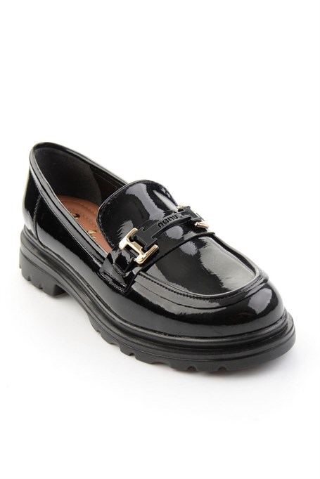Siyah  Kadın Loafer Ayakkabı K01179828112