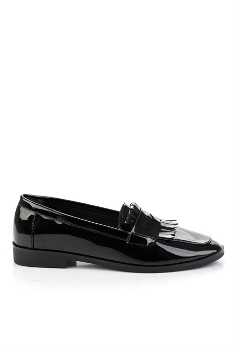 Siyah  Kadın Loafer Ayakkabı K01212011098