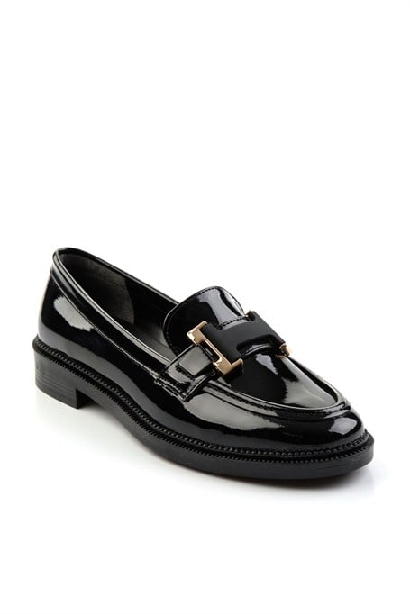 Siyah  Kadın Loafer Ayakkabı K01216100008