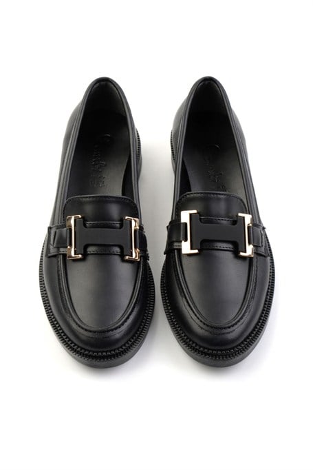 Siyah  Kadın Loafer Ayakkabı K01216100009