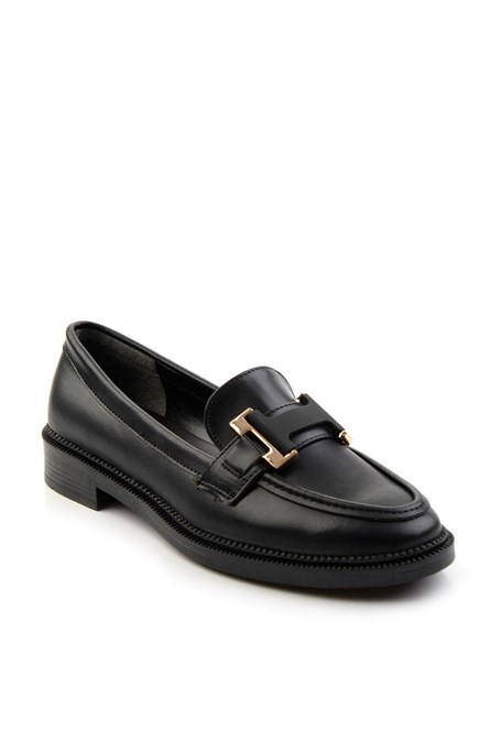 Siyah  Kadın Loafer Ayakkabı K01216100009