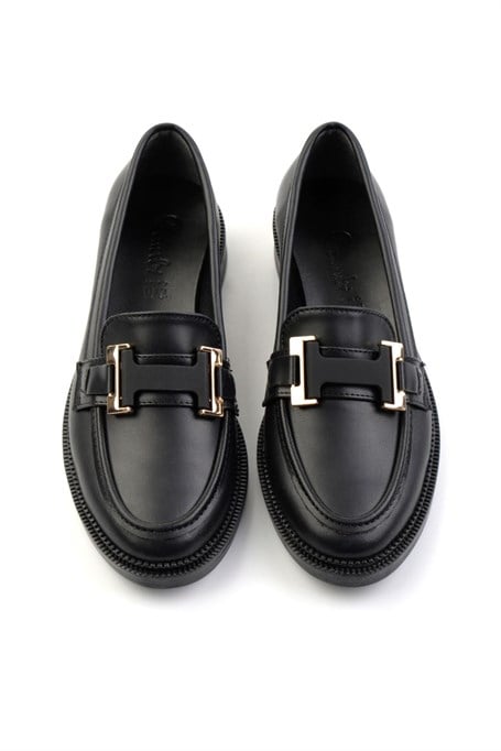 Siyah  Kadın Loafer Ayakkabı K01216100009