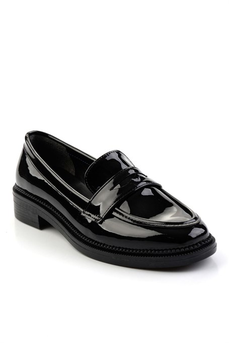 Siyah  Kadın Loafer Ayakkabı K01216100198