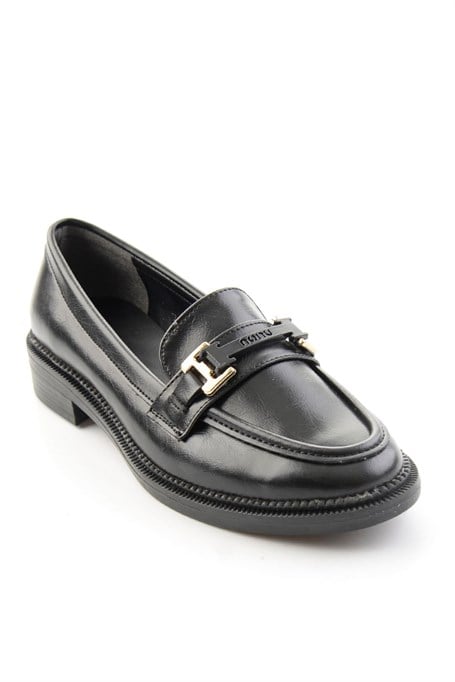 Siyah  Kadın Loafer Ayakkabı K01216100409