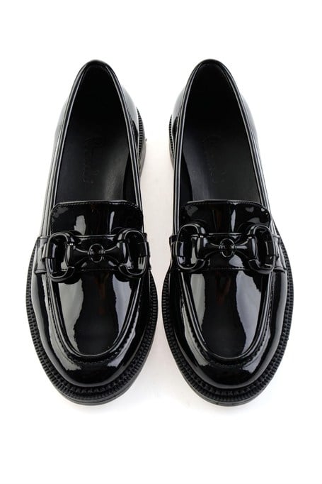 Siyah  Kadın Loafer Ayakkabı K01216401398