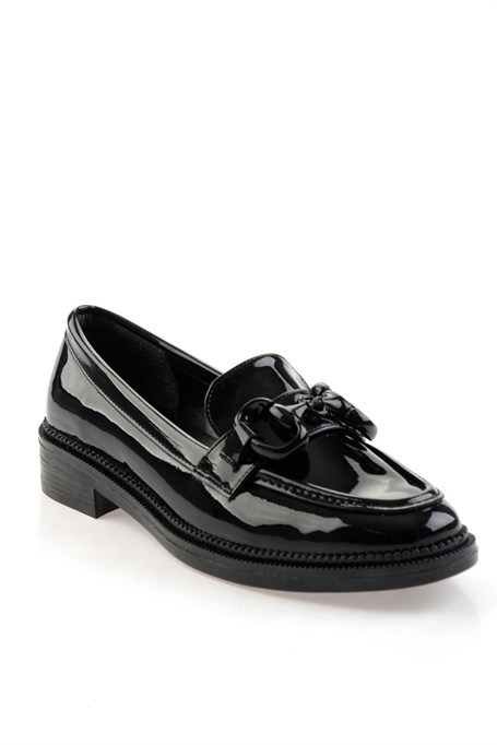 Siyah  Kadın Loafer Ayakkabı K01216401398