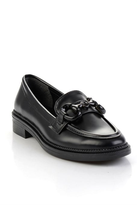 Siyah  Kadın Loafer Ayakkabı K01216401309