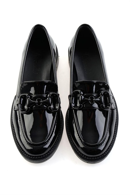 Siyah  Kadın Loafer Ayakkabı K01216401398