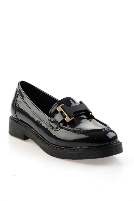 Siyah  Kadın Loafer Ayakkabı K01257050098