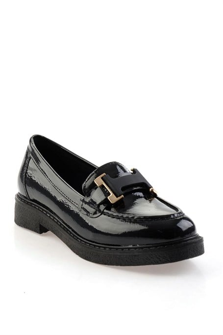 Siyah  Kadın Loafer Ayakkabı K01257050098