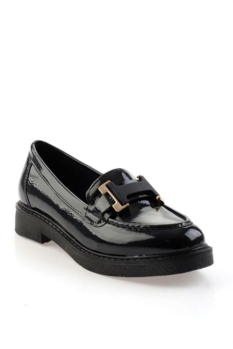 Siyah  Kadın Loafer Ayakkabı K01257050098