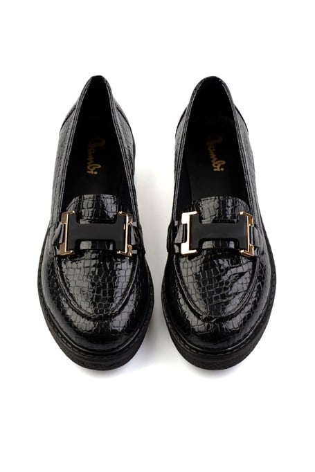 Siyah  Kadın Loafer Ayakkabı K01257050011