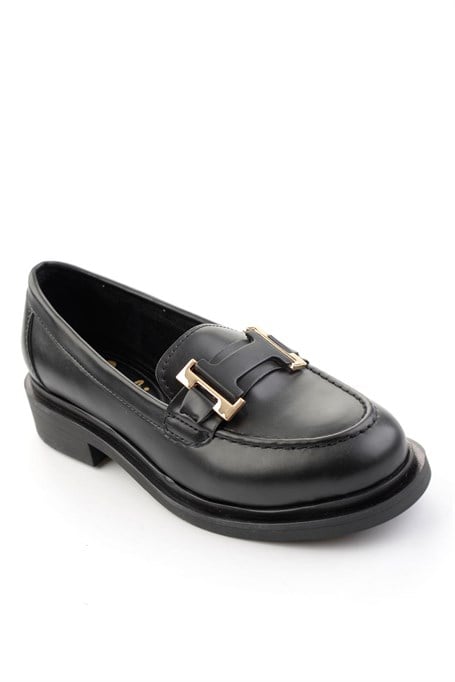 Siyah  Kadın Loafer Ayakkabı K01257050309