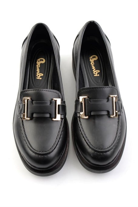 Siyah  Kadın Loafer Ayakkabı K01257050309