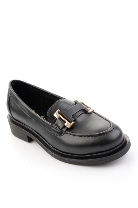 Siyah  Kadın Loafer Ayakkabı K01257050309