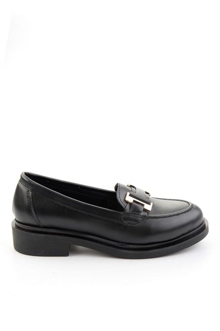 Siyah  Kadın Loafer Ayakkabı K01257050309