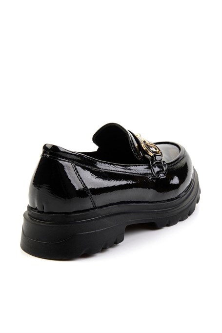 Siyah  Kadın Loafer Ayakkabı K01257060998