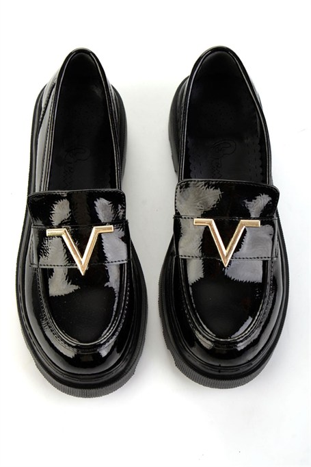 Siyah  Kadın Loafer Ayakkabı K01257061012